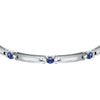 Bracciale MORELLATO uomo Motown acciaio / pietre blu