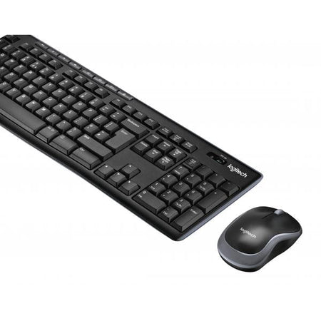 Logitech Wireless Combo MK270 tastiera Mouse incluso USB AZERTY Francese Nero