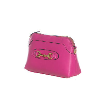 Asia - Borsa da Donna Rosa In Vera Pelle