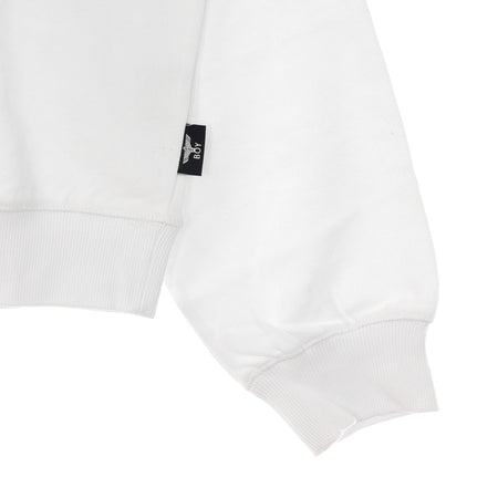 BOY LONDON Felpa Girocollo Uomo Tape Eagle Sweat White/black da uomo