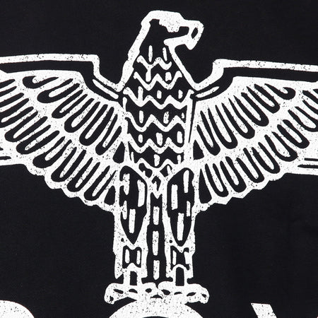 BOY LONDON Felpa Girocollo Donna Vintage Eagle Sweatshirt Washed Black da donna