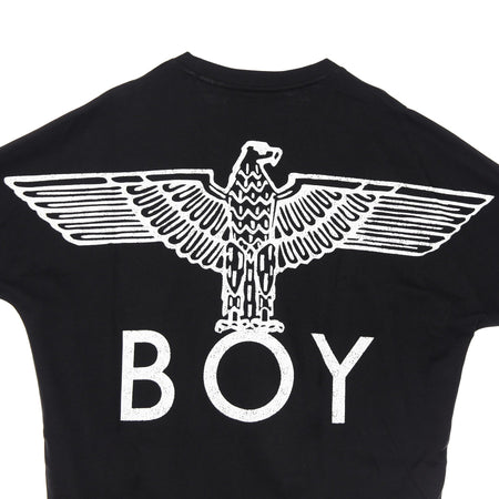 BOY LONDON Felpa Girocollo Donna Vintage Eagle Sweatshirt Washed Black da donna