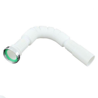 Canotto Tubo Scarico Flessibile Estensibile Con Testa Metallo 1 1/2 40 Mm 59951