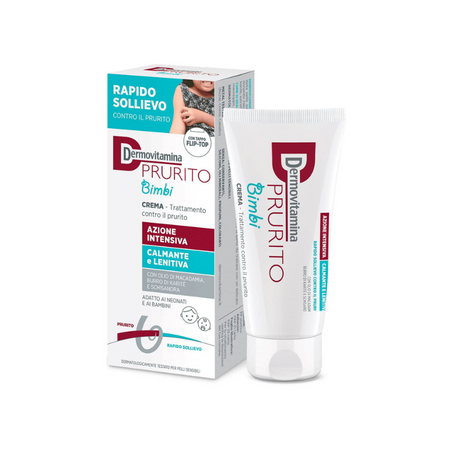 Dermovitamina prurito crema per bimbi ad azione lenitiva e calmante del prurito 30ml