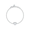 Bracciale MORELLATO donna Tesori argento 925 - cuore bianco