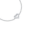 Bracciale MORELLATO donna Tesori argento 925 - cuore bianco
