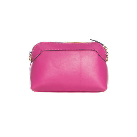 Asia - Borsa da Donna Rosa In Vera Pelle
