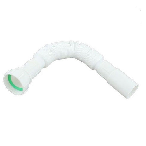 Canotto Tubo Scarico Flessibile Estensibile Con Testa Plastica 1 1/2 40mm 59953