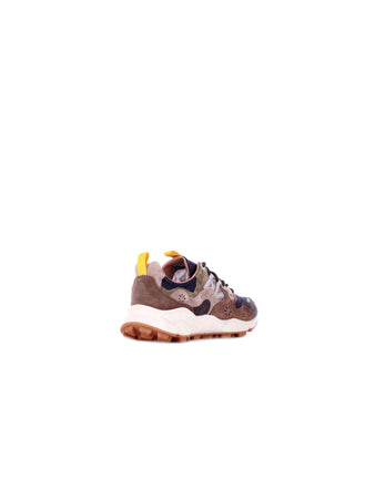 Flower Mountain Sneakers Grigio blu da uomo