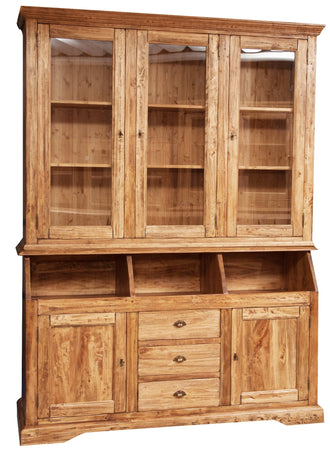 Biscottini Libreria Country Biscottini massello tiglio finitura naturale 172x50x226 Italia
