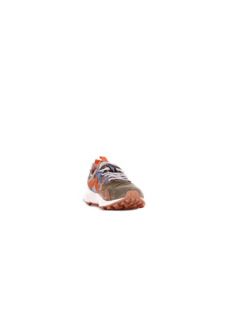 Flower Mountain Sneakers Marrone verde da uomo