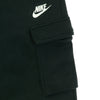 Nike Pantalone Tuta Felpato Donna W Sportswear Cargo Pant Loose Fleece Black/black/white da donna