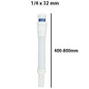 Canotto Tubo Di Scarico Flessibile Estensibile Lavabo Lavello 1/4 X 32 Mm 10077