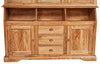 Biscottini Libreria Country Biscottini massello tiglio finitura naturale 172x50x226 Italia