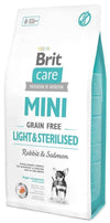 Brit Care crocchette Adult Mini Breed Grain Free Light & Sterilised