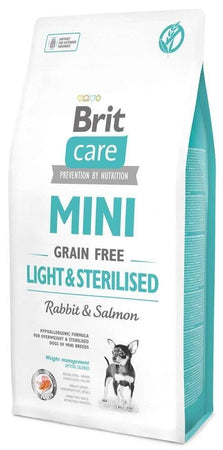 Brit Care crocchette Adult Mini Breed Grain Free Light & Sterilised