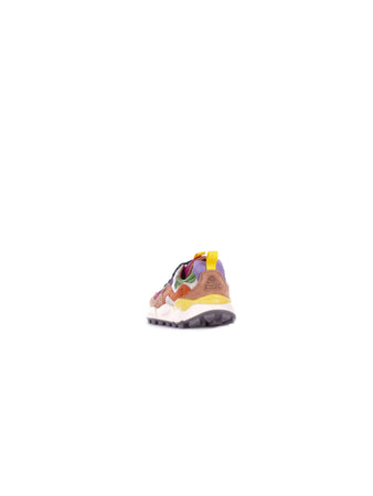 Flower Mountain Sneakers Arancio fuxia da donna