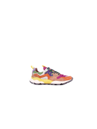 Flower Mountain Sneakers Arancio fuxia da donna