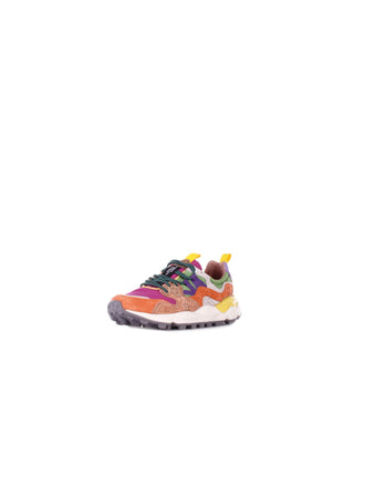 Flower Mountain Sneakers Arancio fuxia da donna