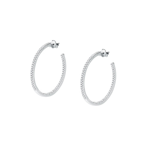 Orecchini MORELLATO donna Tesori argento 925 - cerchi