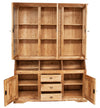 Biscottini Libreria Country Biscottini massello tiglio finitura naturale 172x50x226 Italia
