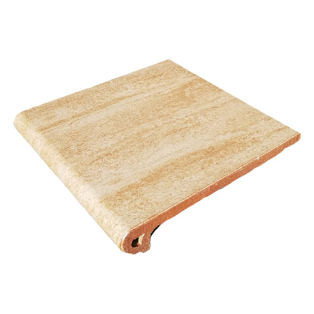 Gradino klinker 325x330x18mm serie Esmaltados Columbia colore Beige - 1pz