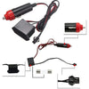 Striscia Strip Led Per Interni Auto A 12v Fibra Ottica Luce Decorativa Atmosfera