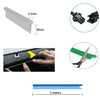 Striscia Strip Led Per Interni Auto A 12v Fibra Ottica Luce Decorativa Atmosfera