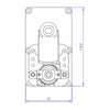 Motoriduttore Mellor FB1271 stufe a pellet 14702017