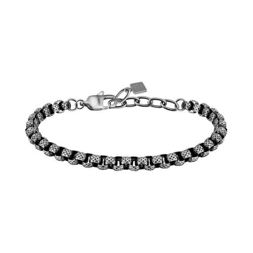 Bracciale MORELLATO uomo Catene box acciaio antico
