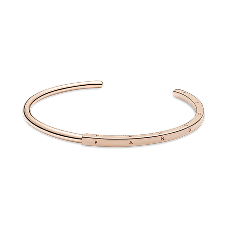 PANDORA - Bracciale Rigido Logo Pandora
