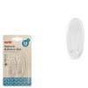 Set 2pz Ganci Appendini Adesivi Parete Casa Cucina Bagno Attaccapanni Ovali 87013