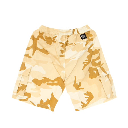 IUTER Pantalone Corto Uomo Cargo Camo Short Beige da uomo