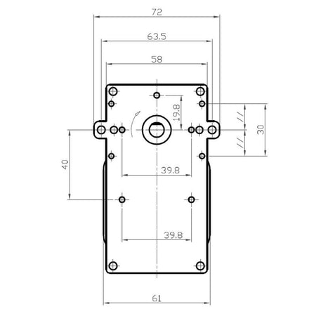 Motoriduttore Kenta K9117250 stufe a pellet 14702058