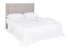 Testiera per letto Ahura con struttura in compensato da 160 x 8 x 120 cm