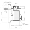 Motoriduttore Kenta K9117250 stufe a pellet 14702058