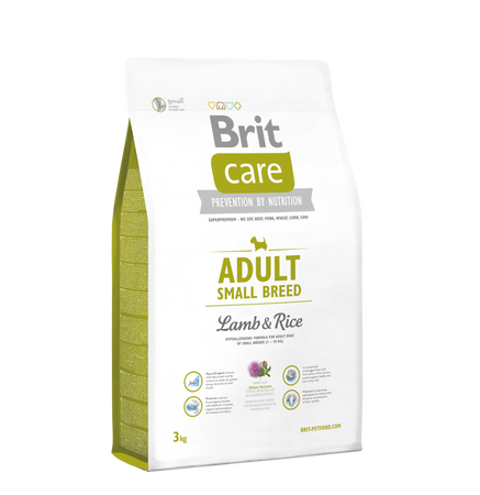 Brit Care crocchette Adult Small Breed agnello e riso