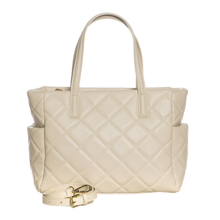 Caterina- Borsa da Donna Avorio In Vera Pelle
