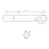 Tubo convogliatore per resistenze stufe a pellet 14701074