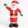 Gonfiabile Babbo Natale 240cm con LED per Esterno e Interno Natalizio Impermeabile