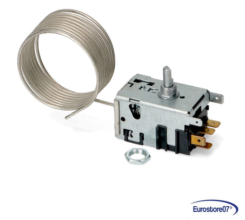 TERMOSTATO 077B6970 CONTATTI 4 A FASTON PER FRIGORIFERO ARISTON HOTPOINT INDESIT