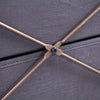 Mobile Cassettiera 3 Cassetti Metallo Legno e Tessuto 50x40 H 50cm Casa Ufficio