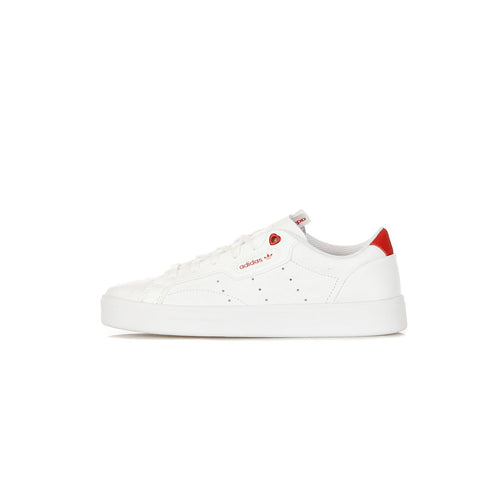 Adidas Scarpa Bassa Donna W Sleek Cloud White/scarlet/core Black da donna