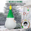 Gonfiabile di Babbo Natale XXL Decorazione LED Natalizia Addobbo Esterno 250 cm