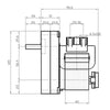Motoriduttore Kenta K9177350 stufe a pellet 14702074