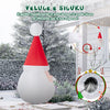 Gonfiabile Babbo Natale Grande Altezza 250 Cm Con Illuminazione Led Per Esterno