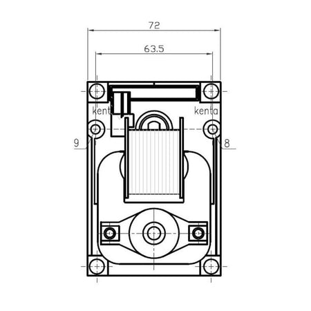 Motoriduttore Kenta K9177350 stufe a pellet 14702074