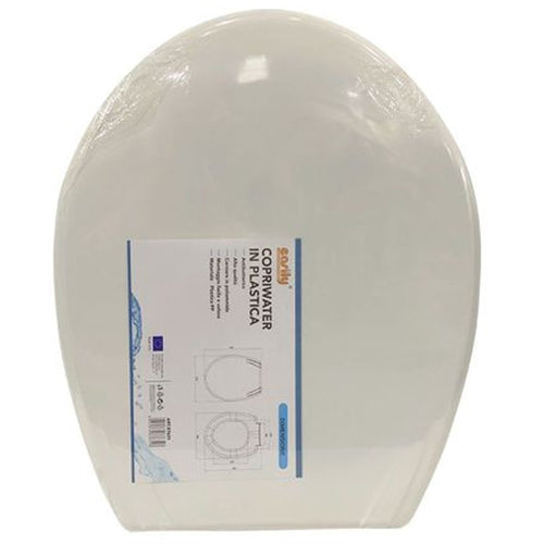 Copriwater Coprivaso Sedile Wc Water Bagno In Plastica Magnolia Bianco 87631