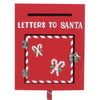 Cassetta Postale Per Letterina di Babbo Natale in Metallo Buca Lettere Natalizia