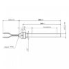Resistenza accensione con raccordo filettato 1/2 stufe a pellet 14701083